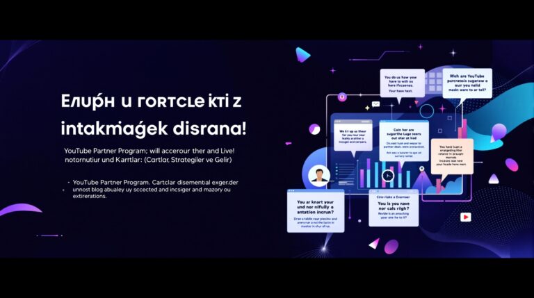 YouTube Partner Programı: Şartlar, Stratejiler ve Gelir