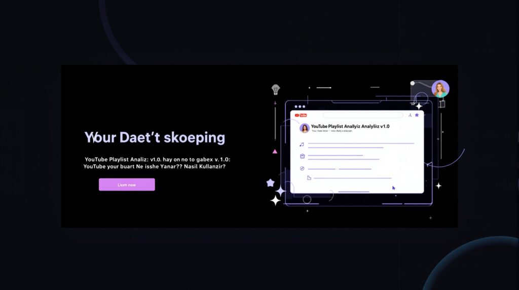 YouTube Playlist Analiz v1.0: Ne İşe Yarar? Nasıl Kullanılır?