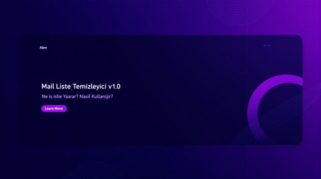 Mail Liste Temizleyici v1.0: Ne İşe Yarar? Nasıl Kullanılır?